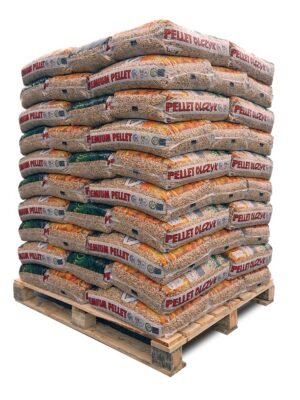 Olczyk Houtpellets - Witte pellets - Pallet van 70 zakken x 15 kg