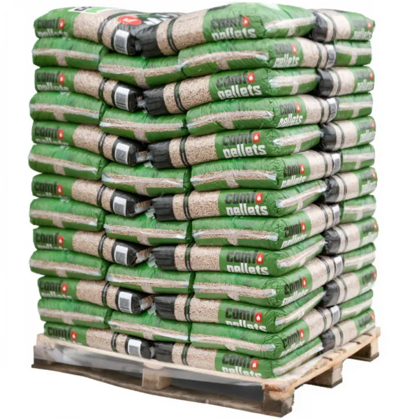 Comfo Pellets – Pallet van 65 zakken x 15 kg (975 kg)