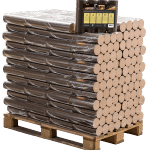 Ronde Beuk Briketten – 96 pakken (960 kg) – 30 cm