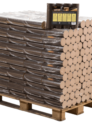 Ronde Beuk Briketten – 96 pakken (960 kg) – 30 cm