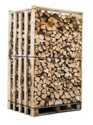 Haardhout Box – 3 stère / 30–33 cm / Pallet 2,1 m³ (eik & beuk)