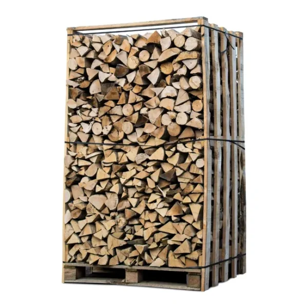 Haardhout Box – 3 stère / 30–33 cm / Pallet 2,1 m³ (eik & beuk)