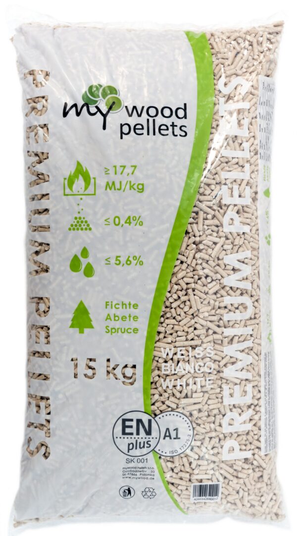 myWood Pellets Premium – 72 zakken per pallet