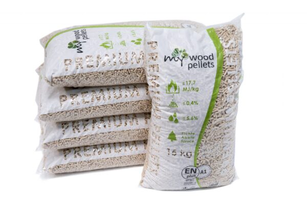 myWood Pellets Premium – 72 zakken per pallet