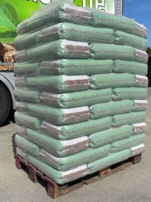 Bioflam Houtpellets – Pallet van 66 zakken x 15 kg