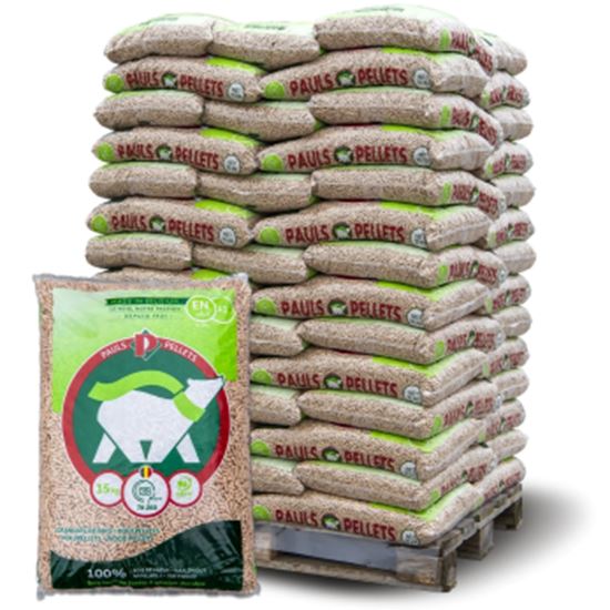 PAULS Houtpellets - Premium pellets 10 kg